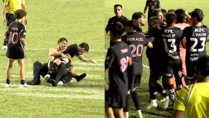   Hincha tumbó a Messi, camisetas iguales y trifulcas: El amistoso de Inter Miami en Puerto Rico 
