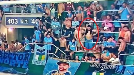 Justicia mantuvo en prisión a hincha de O'Higgins por acto racista en Brasil