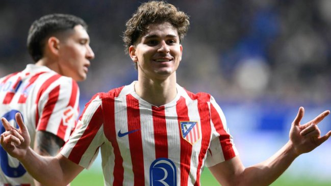 Julián Alvarez le dio un triunfo en los descuentos a Atlético de Madrid ante Real Oviedo