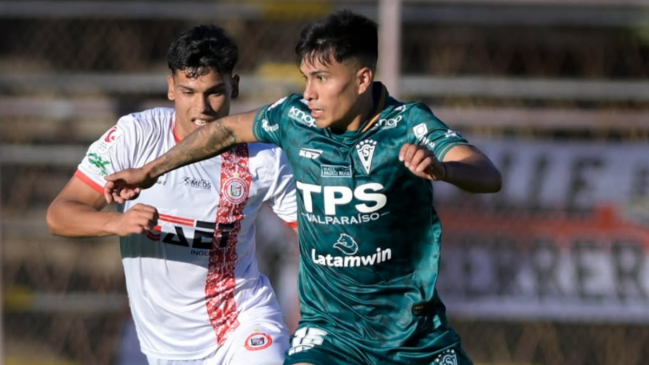 Unión San Felipe rescató un empate sobre el final ante Santiago Wanderers por la Liga de Ascenso