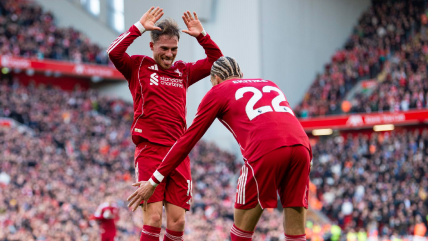   Liverpool derrotó a West Ham con goleada en la Premier League 