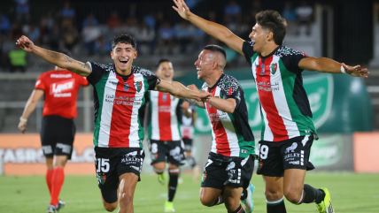   Palestino logró su primera victoria en el torneo a costa de O'Higgins 