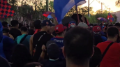 [VIDEOS] Hinchas de la U realizaron 