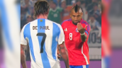 Arturo Vidal apuntó contra Rodrigo De Paul: 