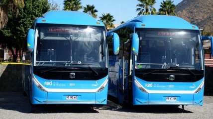 Nuevos buses eléctricos ahora conectan a Tiltil y Colina con Santiago