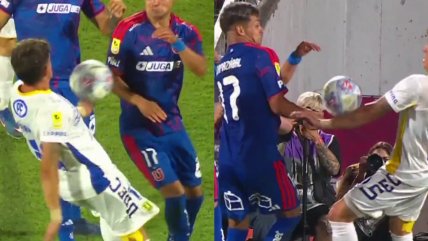[VIDEO] La mano penal de Pablo Parra que reclamó con todo la U al final del duelo con la U. de Conce