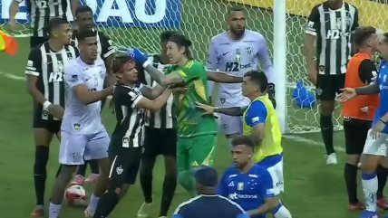   Así fue la batalla campal entre Cruzeiro y Atlético Mineiro que dio la vuelta al mundo 