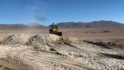   Defensa criticó excavación de una zanja por parte de un diputado en Ollagüe 