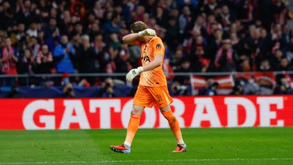   [VIDEO] DT de Tottenham sacó al arquero después de recibir tres goles de Atlético en 15 minutos 