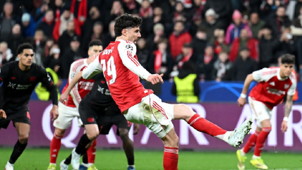   Arsenal empató sobre la hora frente a Bayer Leverkusen por la Champions 