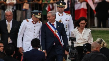   La llegada del Presidente Kast al Palacio de La Moneda 