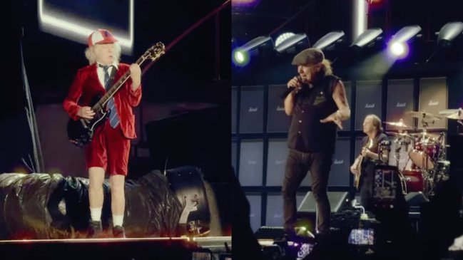 AC/DC dinamitó el Parque Estadio Nacional ante más de 80 mil personas