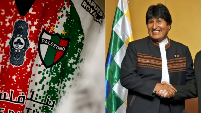 Con la camiseta de Palestino: Evo Morales realizó un reto físico en sus redes sociales