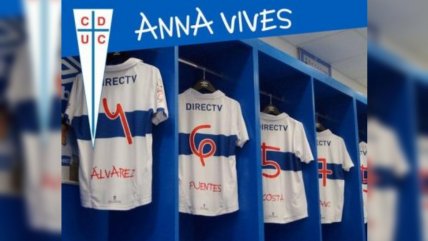   La UC jugará ante Everton con camisetas con tipografía creada por joven con Síndrome de Down 