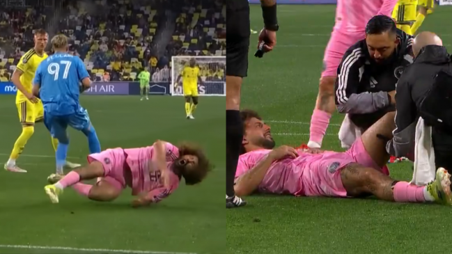 [VIDEO] Maximiliano Falcón se lesionó a los seis minutos en partido de Inter Miami