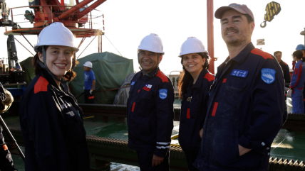Valeria Cortés tras descender a la fosa de Atacama: 