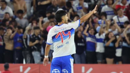   [VIDEO] Giani metió el centro y Martínez con gol de cabeza lo empató para la UC ante Everton 