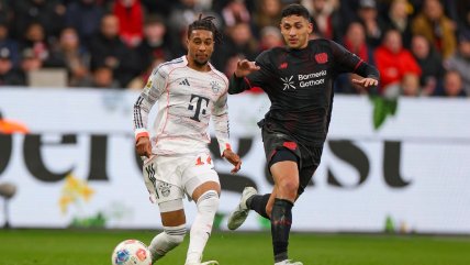   Bayern Múnich sufrió dos expulsiones y rescató una igualdad ante Bayer Leverkusen 