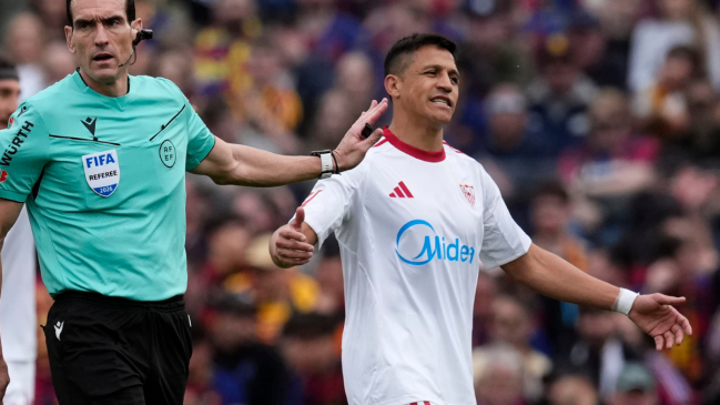 Alexis Sánchez tras derrota ante FC Barcelona: Hay que levantar cabeza y no repetir los mismos errores