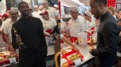 Michael B. Jordan celebró su histórico Oscar en popular local de hamburguesas