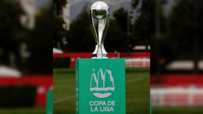 La ANFP reveló el trofeo de la nueva Copa de la Liga
