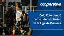   Cooperativa Deportes: Colo Colo quedó como líder exclusivo de la Liga de Primera 