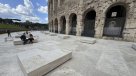 Coliseo de Roma completó su perímetro original con un controvertido paseo de mármol