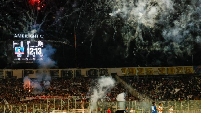 Colo Colo fue citado al Tribunal por los fuegos artificiales del duelo con Huachipato