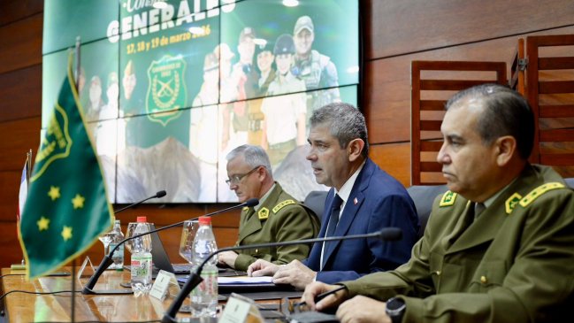 Carabineros hizo un test de drogas sorpresa a su alto mando