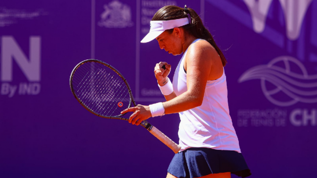 Fernanda Labraña venció a Sara Dols y clasificó a las semifinales del M15 de Santiago