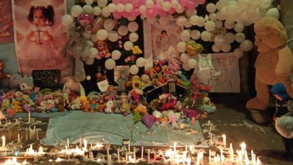 Incidentes empañaron funerales de niña fallecida en Antofagasta  
