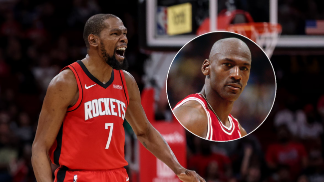 Kevin Durant quedó al acecho del registro de puntos de Michael Jordan en la NBA