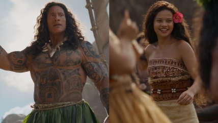   Dwayne Johnson se luce como Maui en live action de 