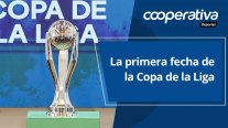   Cooperativa Deportes: La primera fecha de la Copa de la Liga 