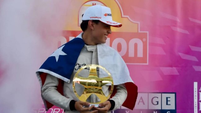 Con 16 años, chileno Agustín Sepúlveda debutará en la Fórmula 4 CEZ