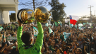 Santiago Wanderers celebró con el título de la Copa Libertadores Sub 20 ante sus hinchas en Valparaíso