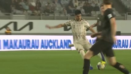 [VIDEO] La Roja avisó a Nueva Zelanda con un zurdazo de Osorio al minuto de partido