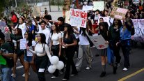 Estudiantes de Calama marcharon por mayores medidas de seguridad