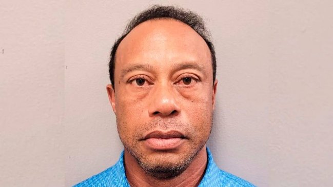 Reporte policial reveló que Tiger Woods portaba opioides al momento de su arresto en Florida