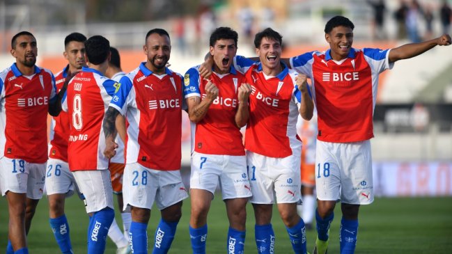 La reacción del plantel de la UC por ausencia de hinchas de Boca: 