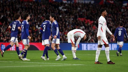   Japón sorprendió a Inglaterra con un triunfo en Wembley 