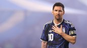 [VIDEOS] Messi brilló con asistencia y un golazo para Argentina ante Zambia en el primer tiempo