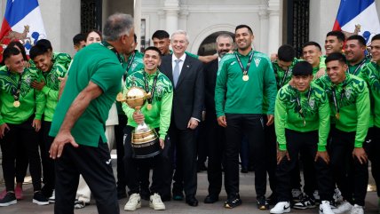 Arquero de la sub 20 de Santiago Wanderers valoró la visita del plantel al Presidente Kast