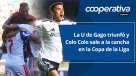 Cooperativa Deportes: La U de Gago triunfó y Colo Colo sale a la cancha en la Copa de la Liga