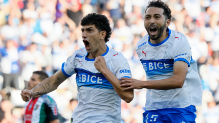 La UC pulverizó a Palestino con seis goles y llegará encendida al debut en Libertadores