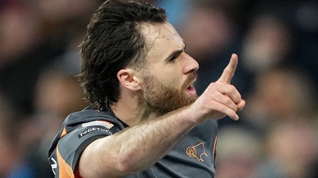 [VIDEO] Ben Brereton anotó doblete en derrota de Derby Country en Inglaterra