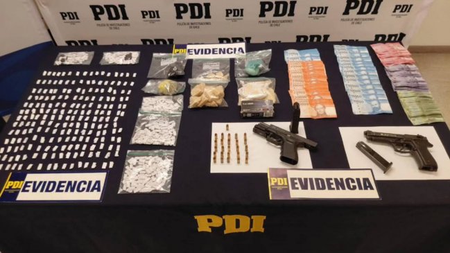 PDI desarticuló banda que traficaba 