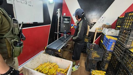Seis detenidos por adulterar alimentos caducados en bodega: Reimprimían fecha de vencimiento
