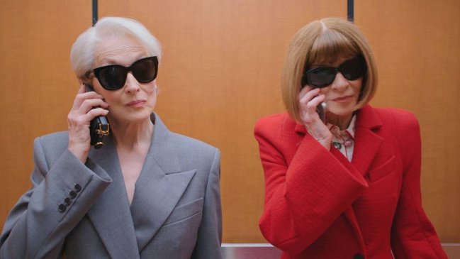 Revelan parentesco genético entre Meryl Streep y Anna Wintour