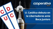 Cooperativa Deportes: U. Católica debuta en la Libertadores ante Boca Juniors